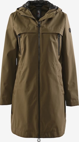 Fuchs Schmitt Between-Seasons Coat 'Viroblock' in Green: front