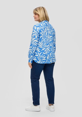 s.Oliver Red Label Plus Blouse in Blue