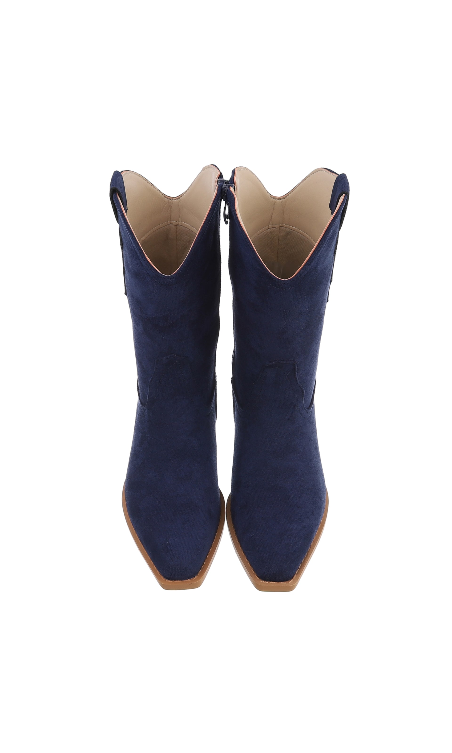 Ital-Design Cowboy Boots in Blue