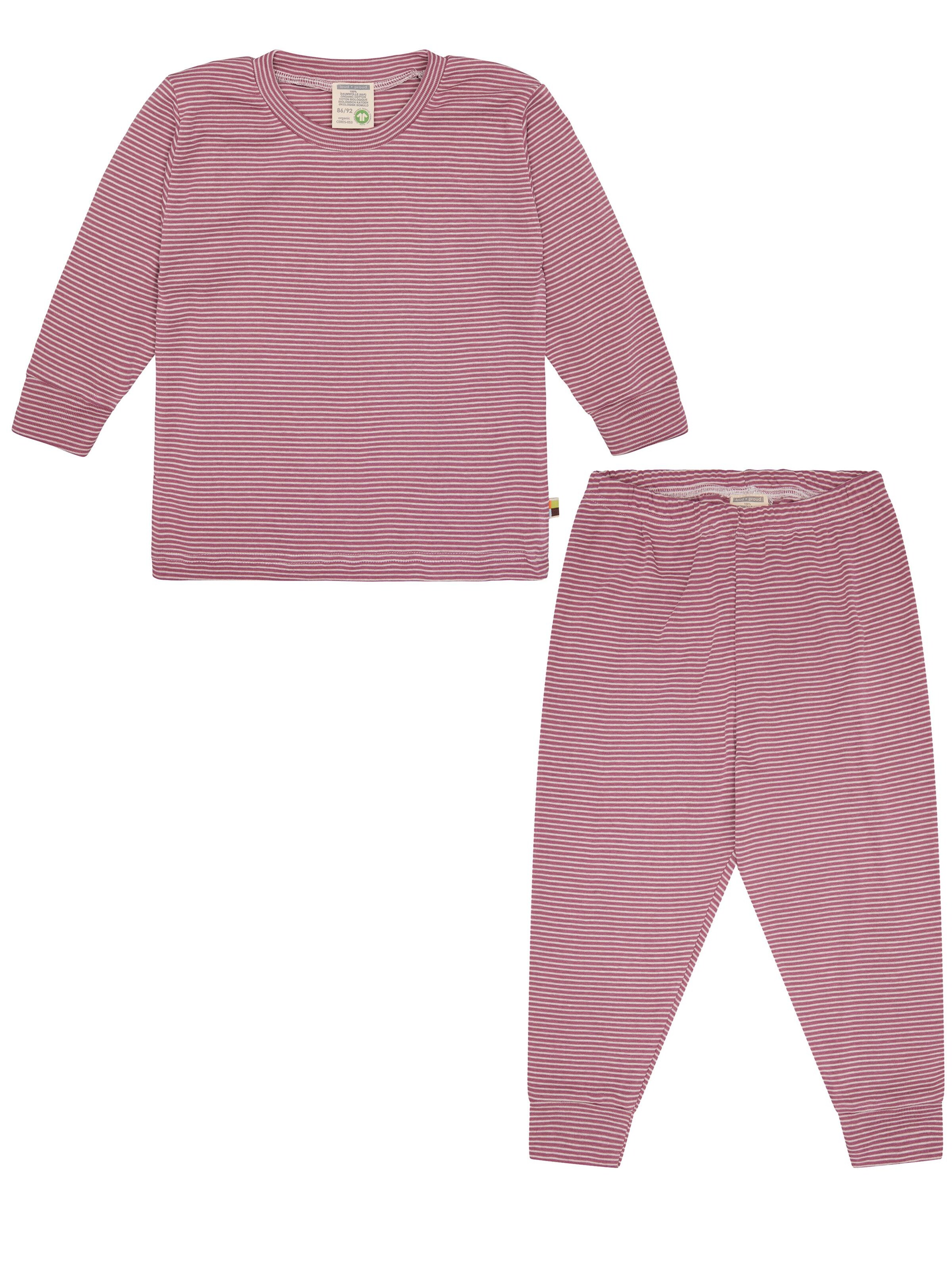 loud + proud Pajamas in Purple: front