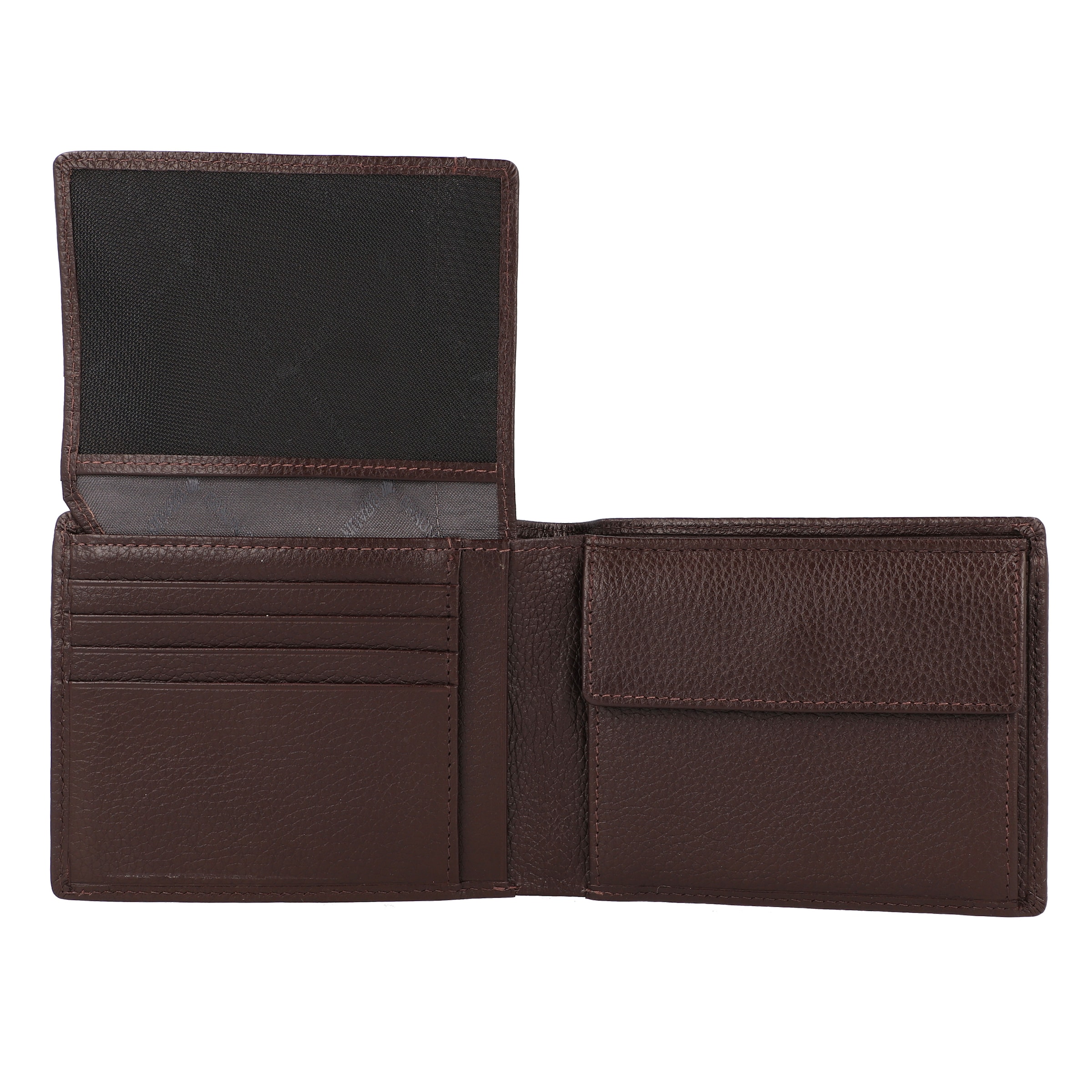Braun Büffel Wallet 'Prato ' in Brown