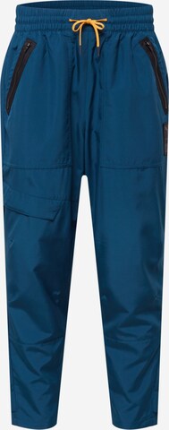 PUMA Loosefit Sportbroek 'First Mile' in Blauw: voorkant