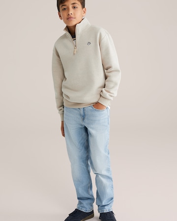 WE Fashion Свитшот в Бежевый