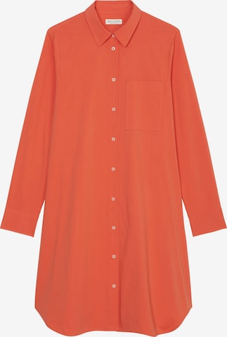 Marc O'Polo Shirt Dress in Orange: front