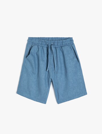 Koton Regular Trousers in Blue: front