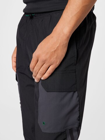 ADIDAS PERFORMANCE Tapered Workout Pants in Black