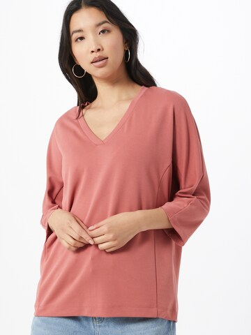 s.Oliver T-shirt i rosa: framsida