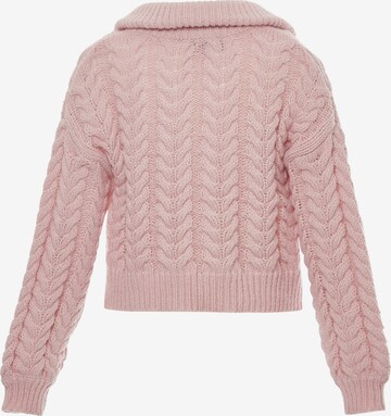 Cardigan MYMO en rose