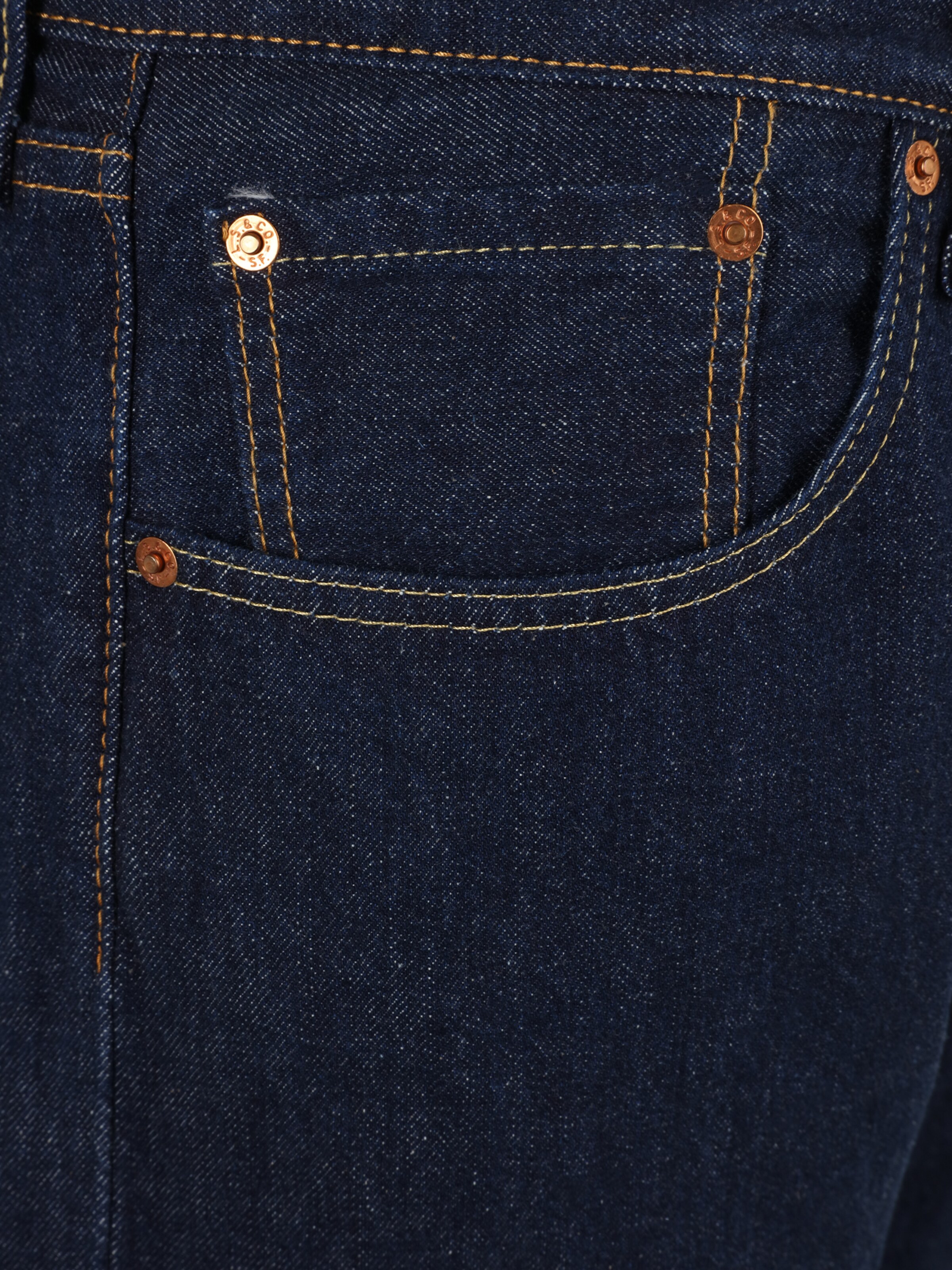 mėlyna Levi's® Big & Tall Standartinis Džinsai '501 Levi's Original B&T'
