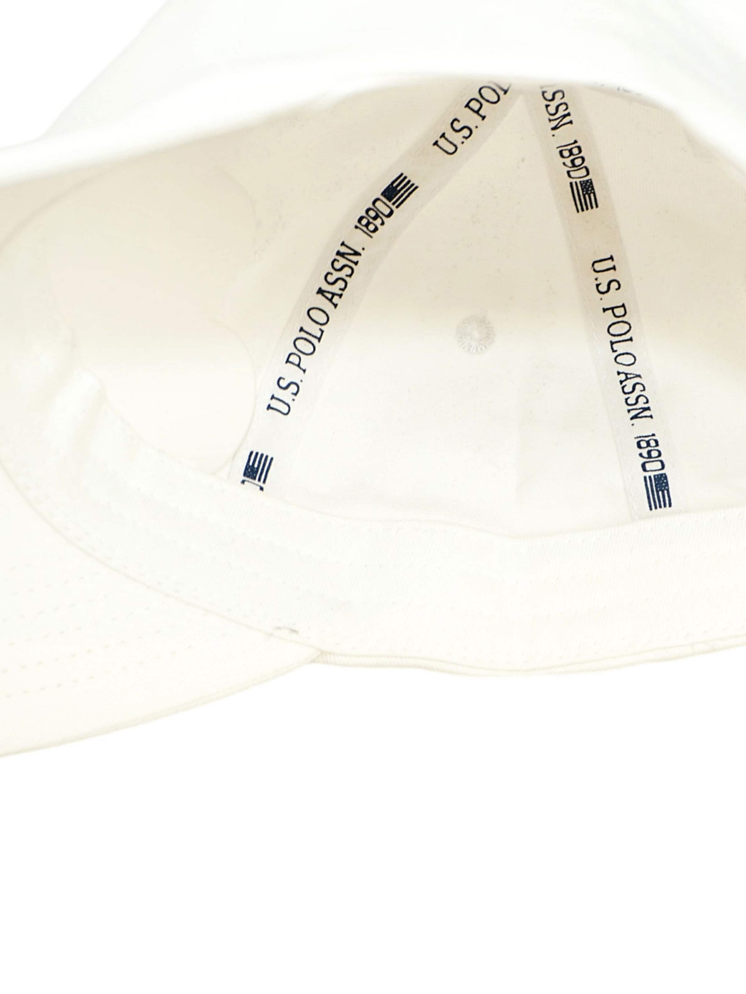 U.S. POLO ASSN. Hætte 'Polo' i hvid