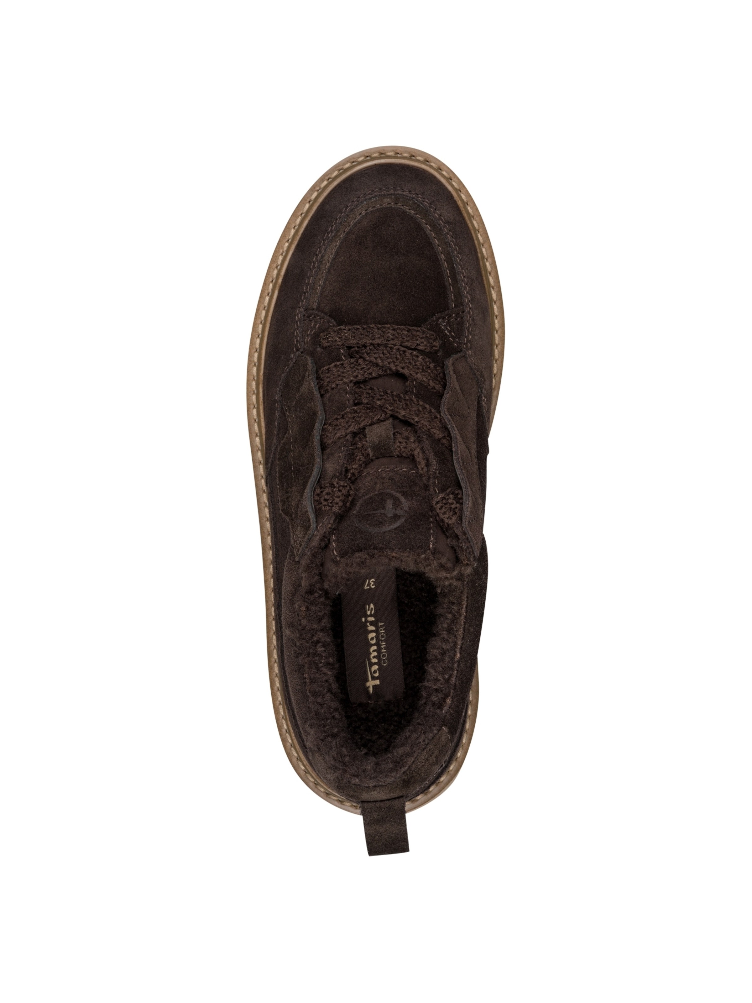 Tamaris Sneakers laag in Bruin