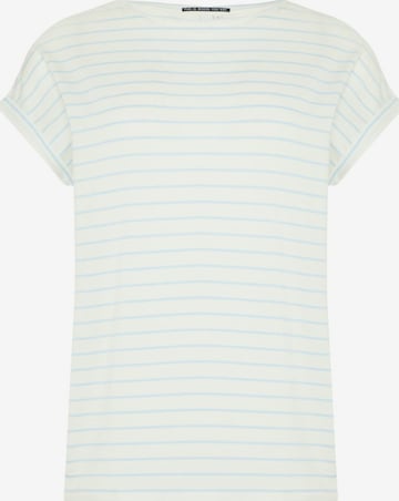QS Shirt in Blauw: voorkant