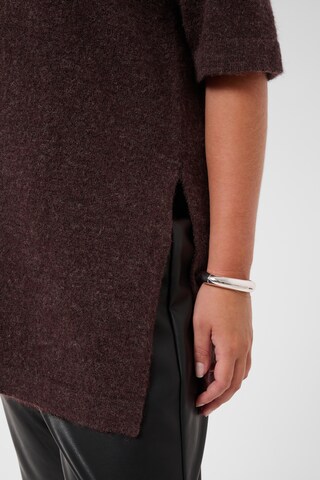 Pull-over KAFFE CURVE en marron