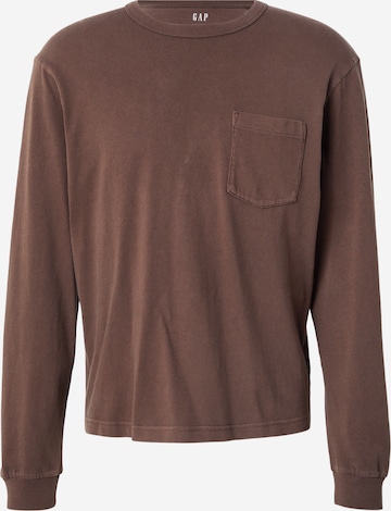 Maglietta di GAP in marrone: frontale