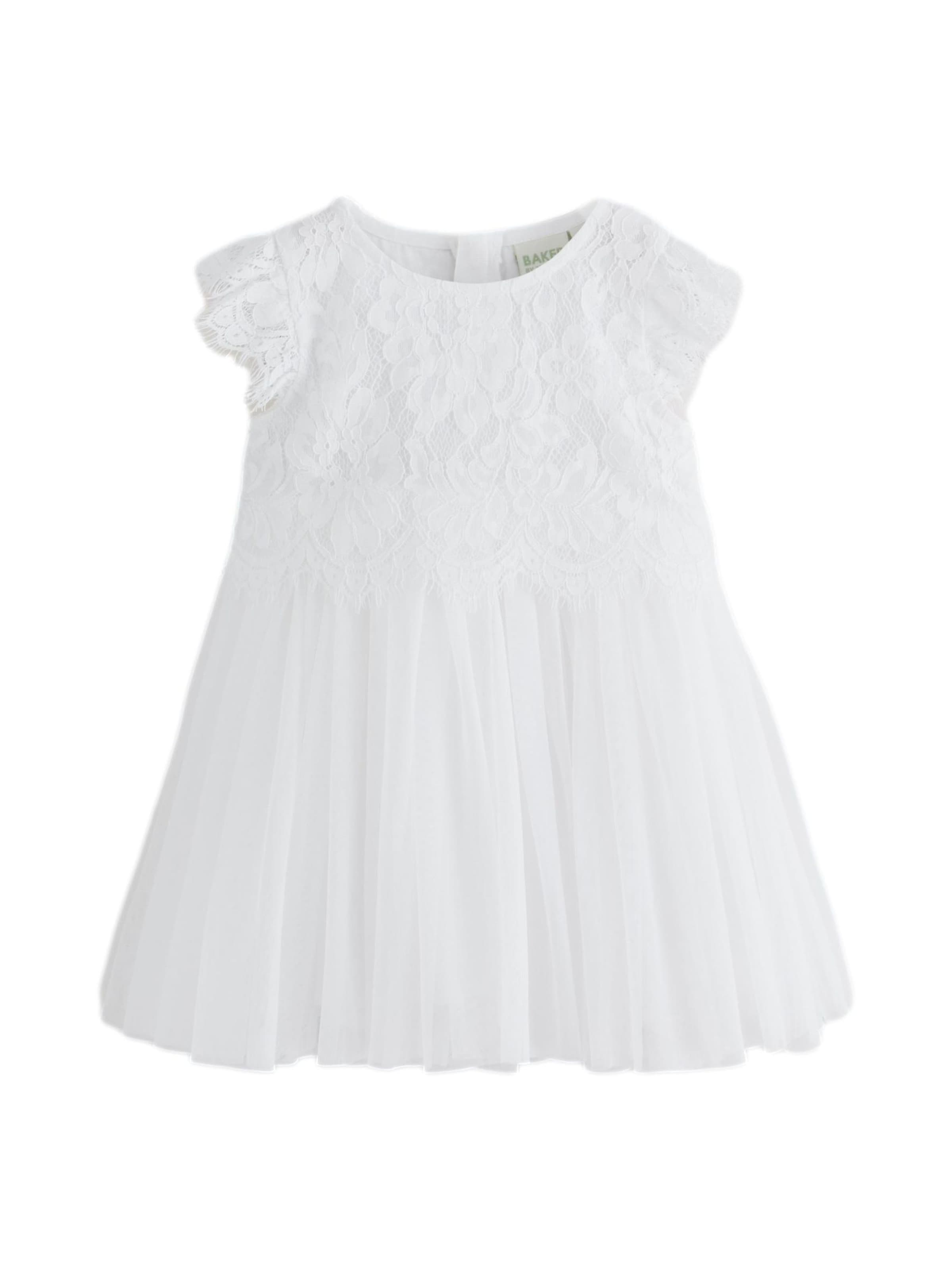 Baker by Ted Baker Φόρεμα σε λευκό: μπροστά