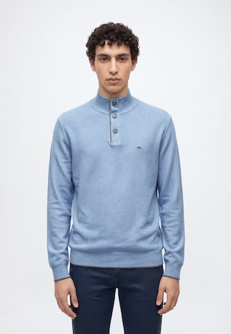 Pull-over FYNCH-HATTON en bleu : devant