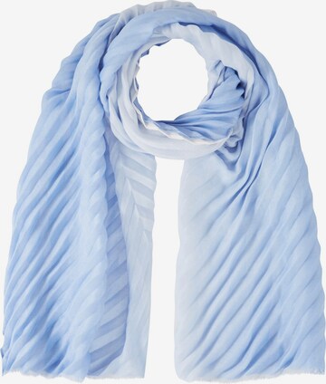 TOM TAILOR Scarf in Blue: front