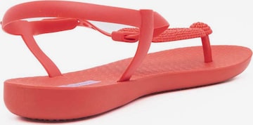 Tongs 'Artesania' Ipanema en rouge