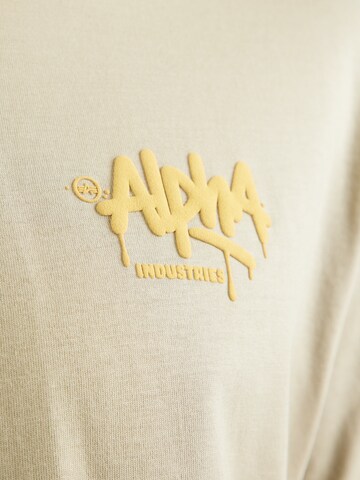 zaļš ALPHA INDUSTRIES T-Krekls