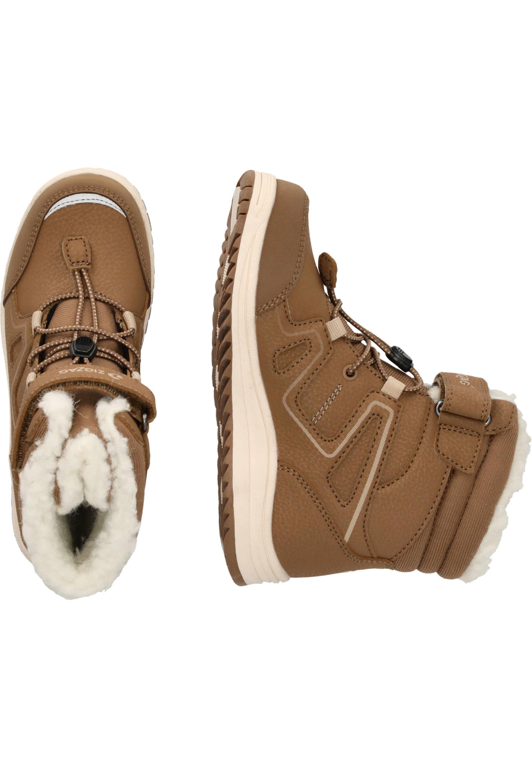 ZigZag Snowboots 'Rincet' in Braun