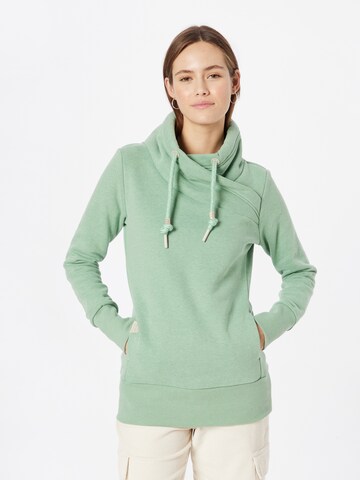 Ragwear Sweatshirt 'NESKA' in Green: front