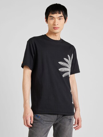 T-Shirt SCOTCH & SODA en noir : devant