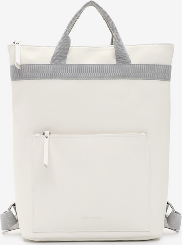 Sac à dos 'Elli' Emily & Noah en blanc : devant