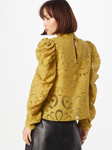 Camicia da donna di Sisley in giallo