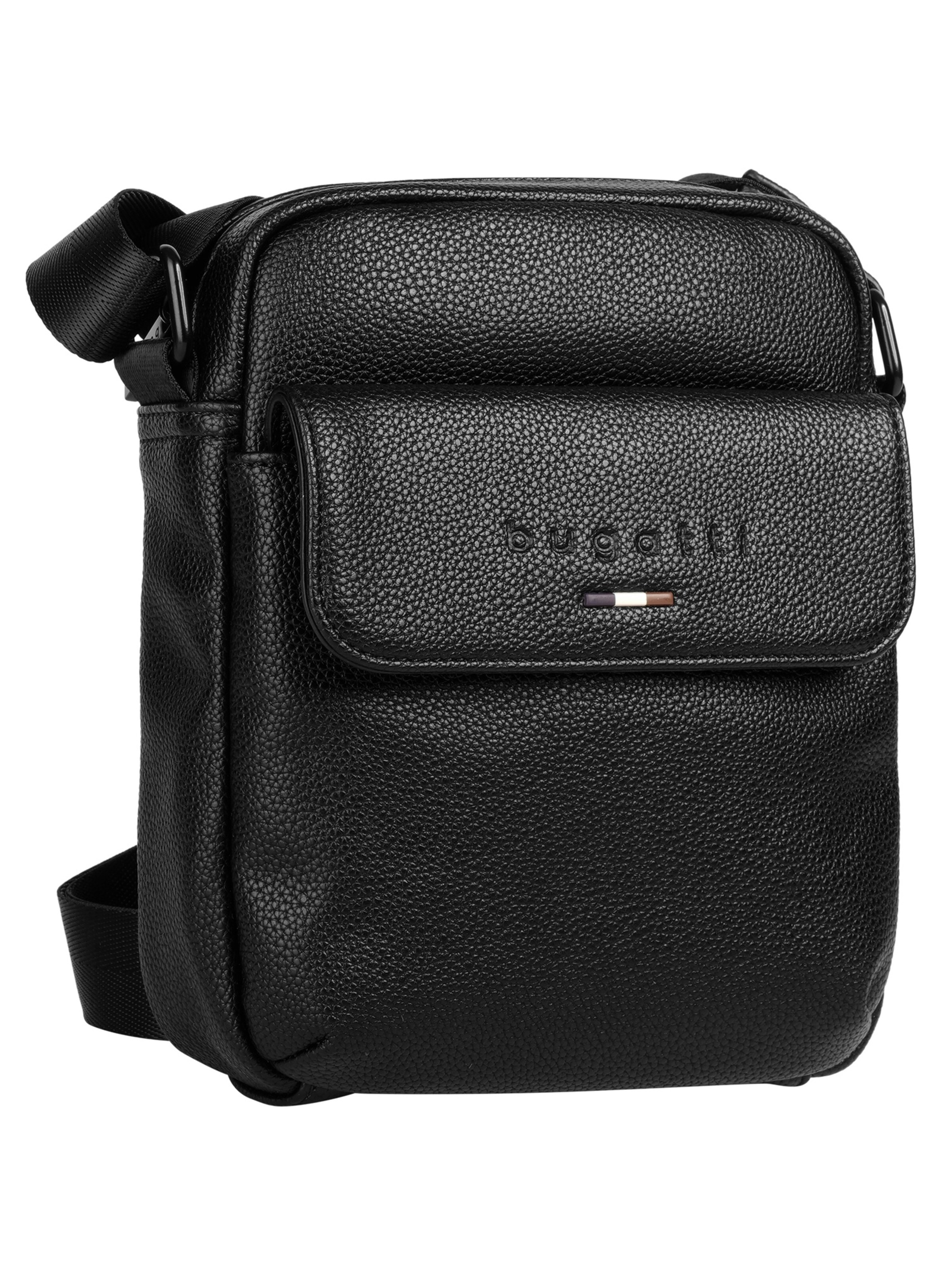 bugatti Crossbody Bag 'RICO' in Black