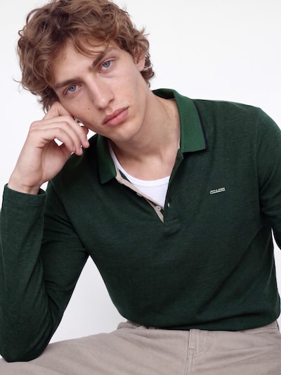 Jack & Jones Premium Särk 'JPRBLUALVES' S suuruses tumeroheline, Tootevaade