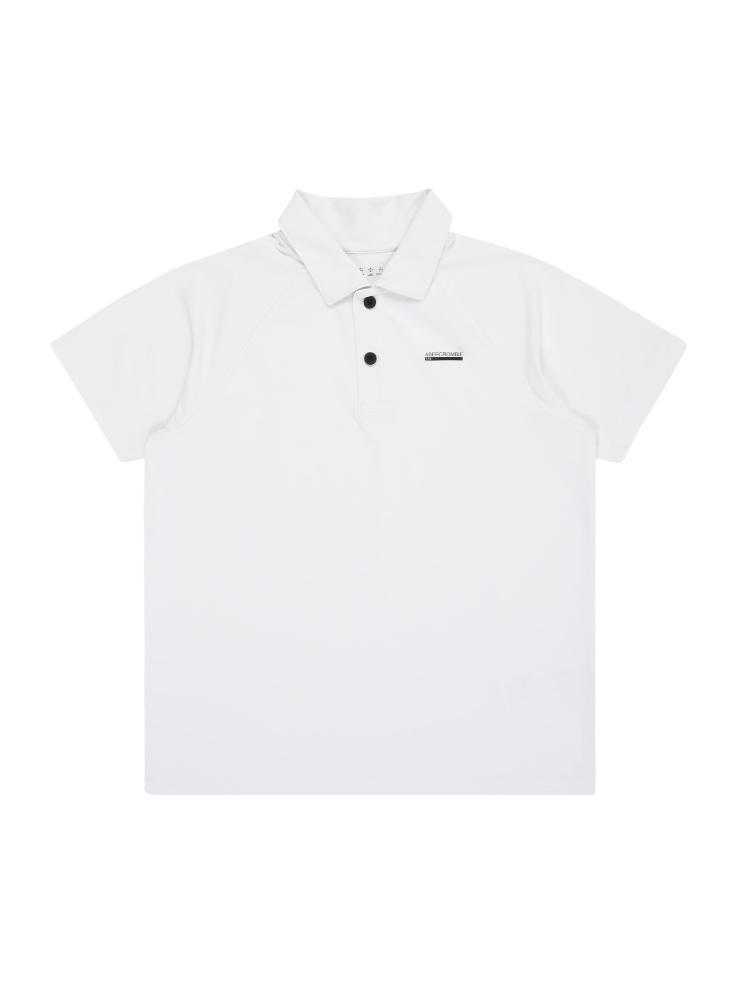 Abercrombie & Fitch Μπλουζάκι σε λευκό: μπροστά