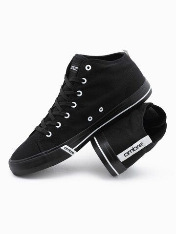 Ombre Sneakers laag in Zwart