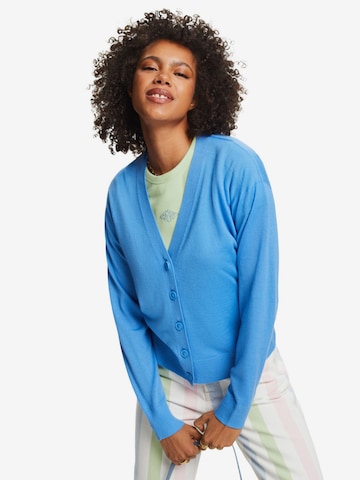 Cardigan ESPRIT en bleu : devant