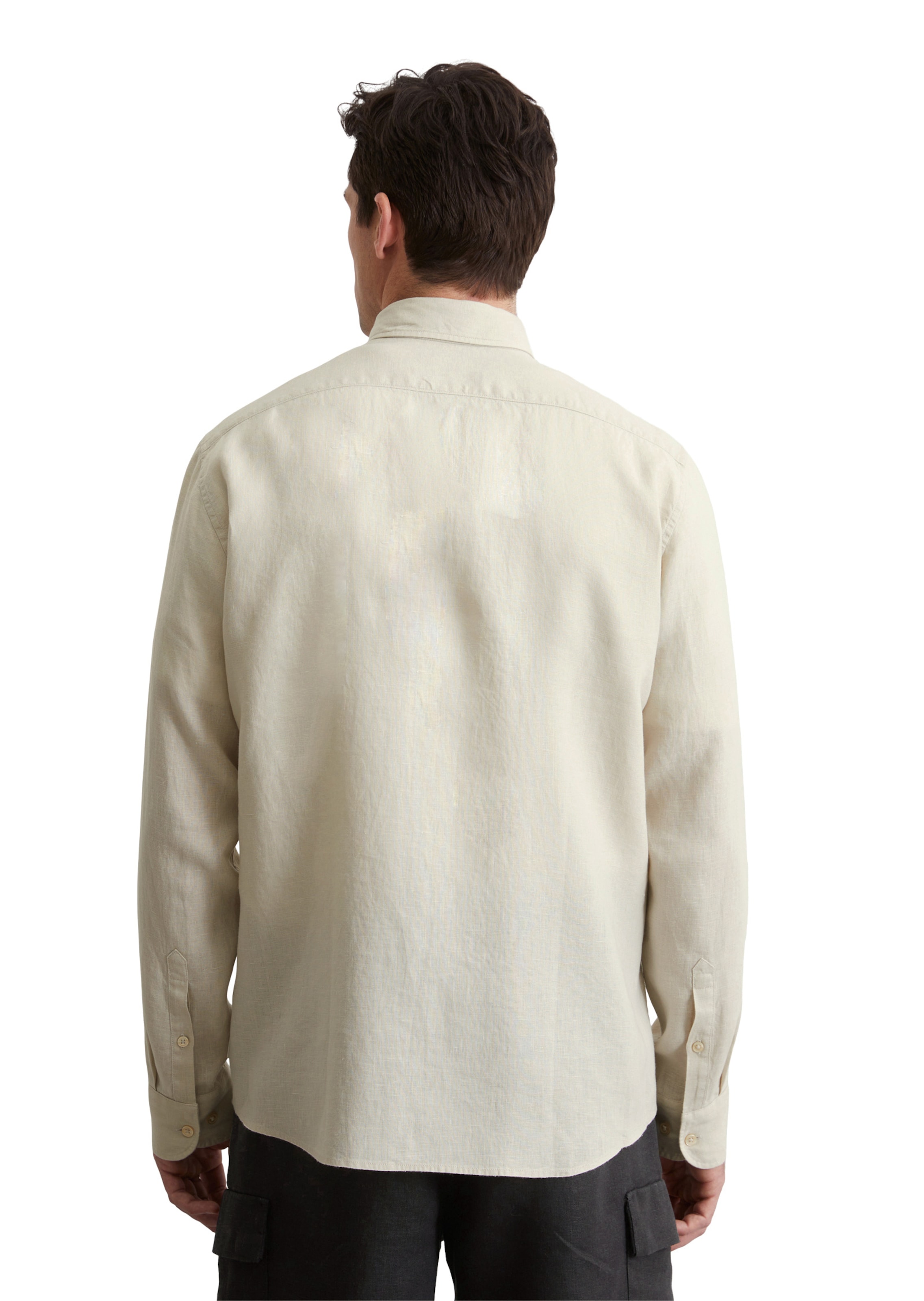 Marc O'Polo Regular fit Overhemd in Beige