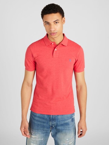 Coupe regular T-Shirt Polo Ralph Lauren en rose : devant