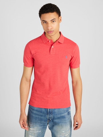 Coupe regular T-Shirt Polo Ralph Lauren en rose : devant