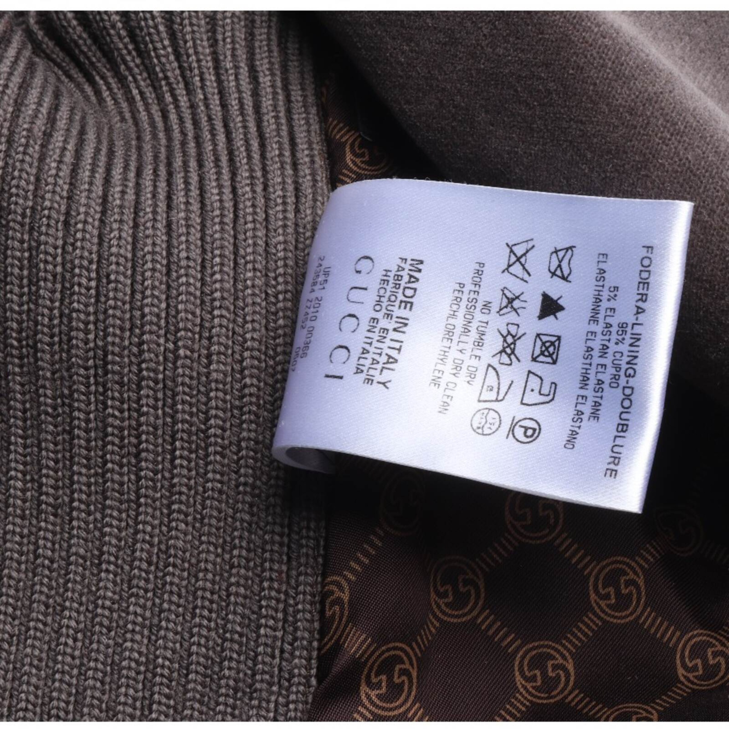 Gucci Blazer in XXS in Brown