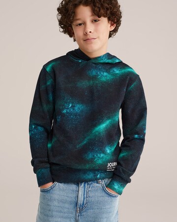 WE Fashion Sweatshirt in Schwarz: Vorderseite