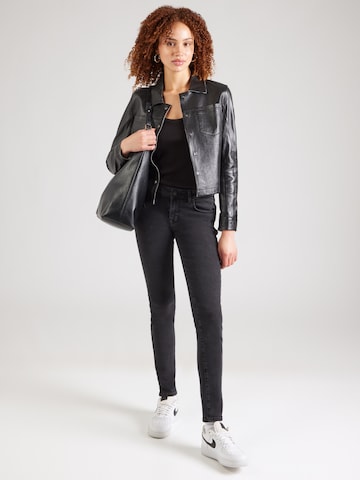 LTB Skinny Jeansy w kolorze czarny