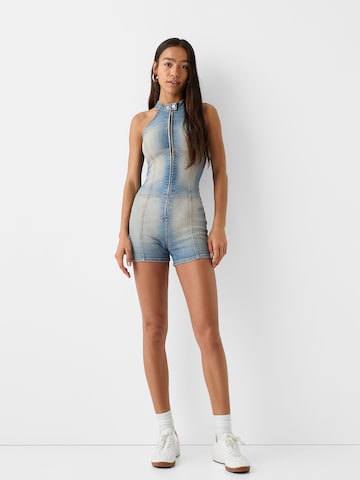 Bershka Jumpsuit in Blue