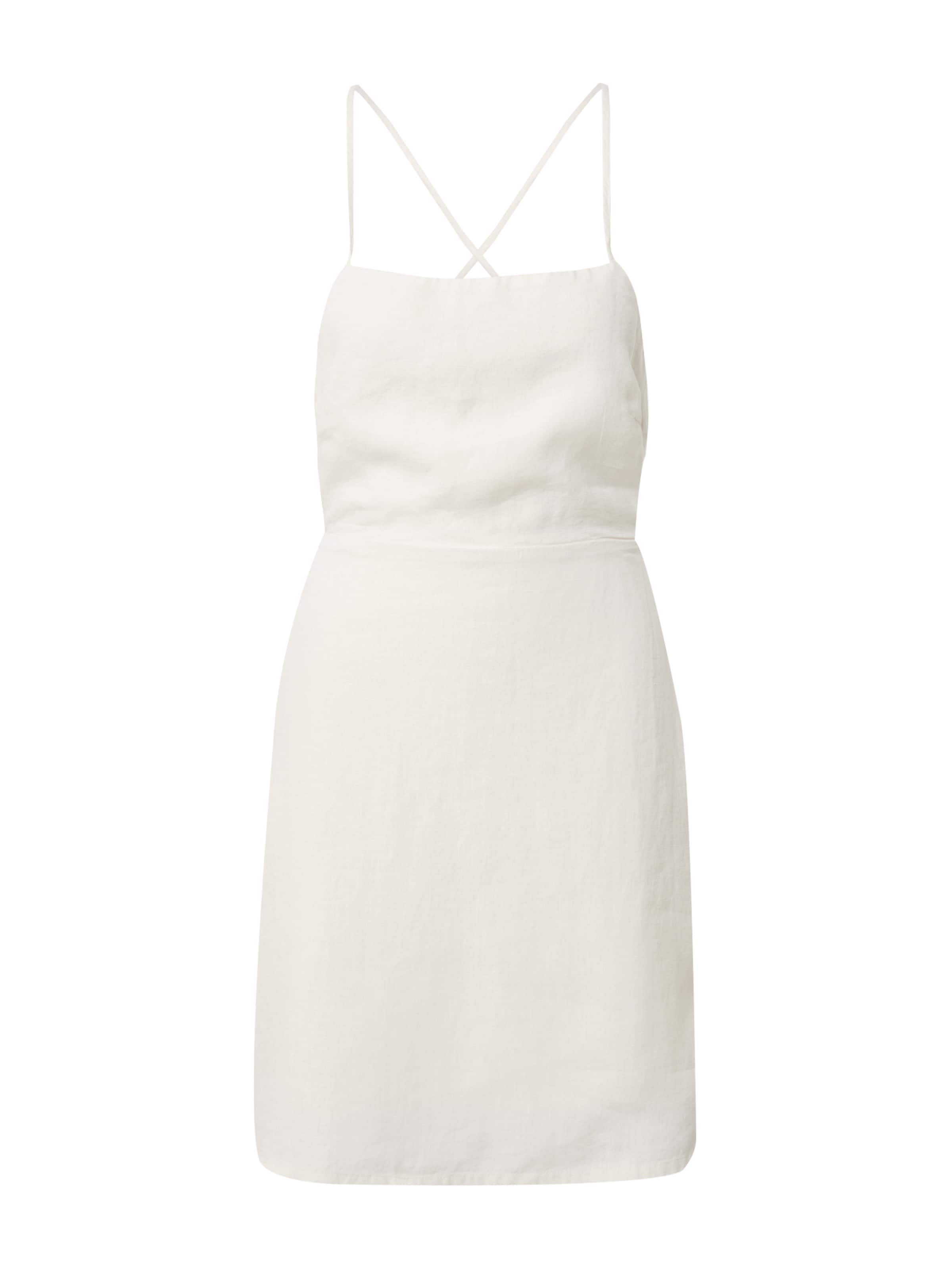 A LOT LESS - Vestido 'Meike' en blanco: frente