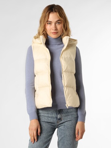 Marie Lund Vest in Beige: front