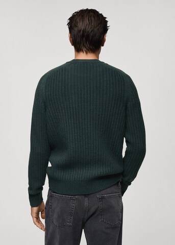 MANGO MAN Pullover 'Joel' in Grün