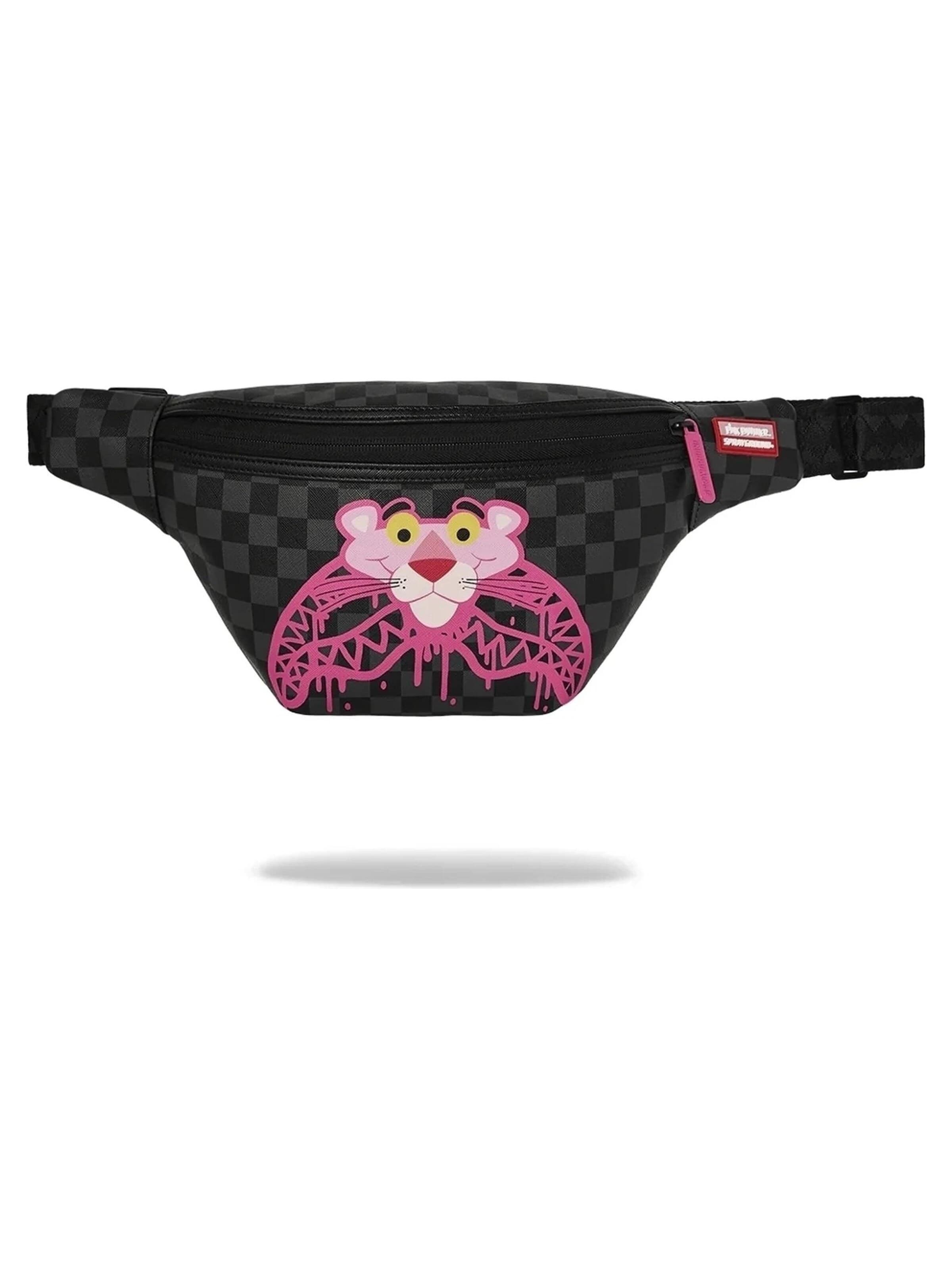 Sprayground Gürteltasche 'PROBANDO david'‌ in Schwarz: Vorderseite