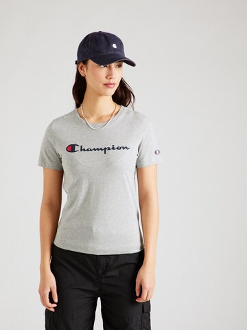 T-shirt Champion Authentic Athletic Apparel en gris : devant