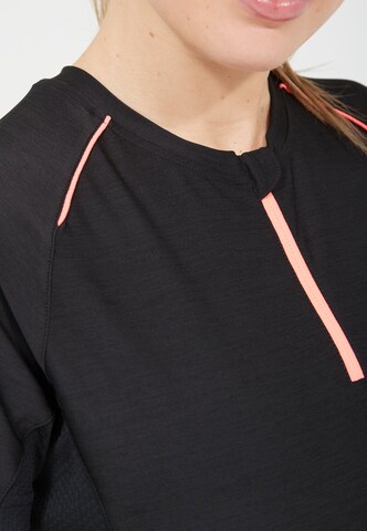 ENDURANCE Functioneel shirt 'Deny' in Zwart