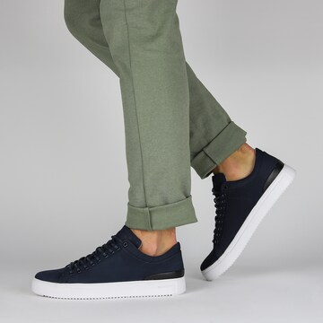 BLACKSTONE Sneakers laag 'Mitschell PM56' in Blauw: voorkant
