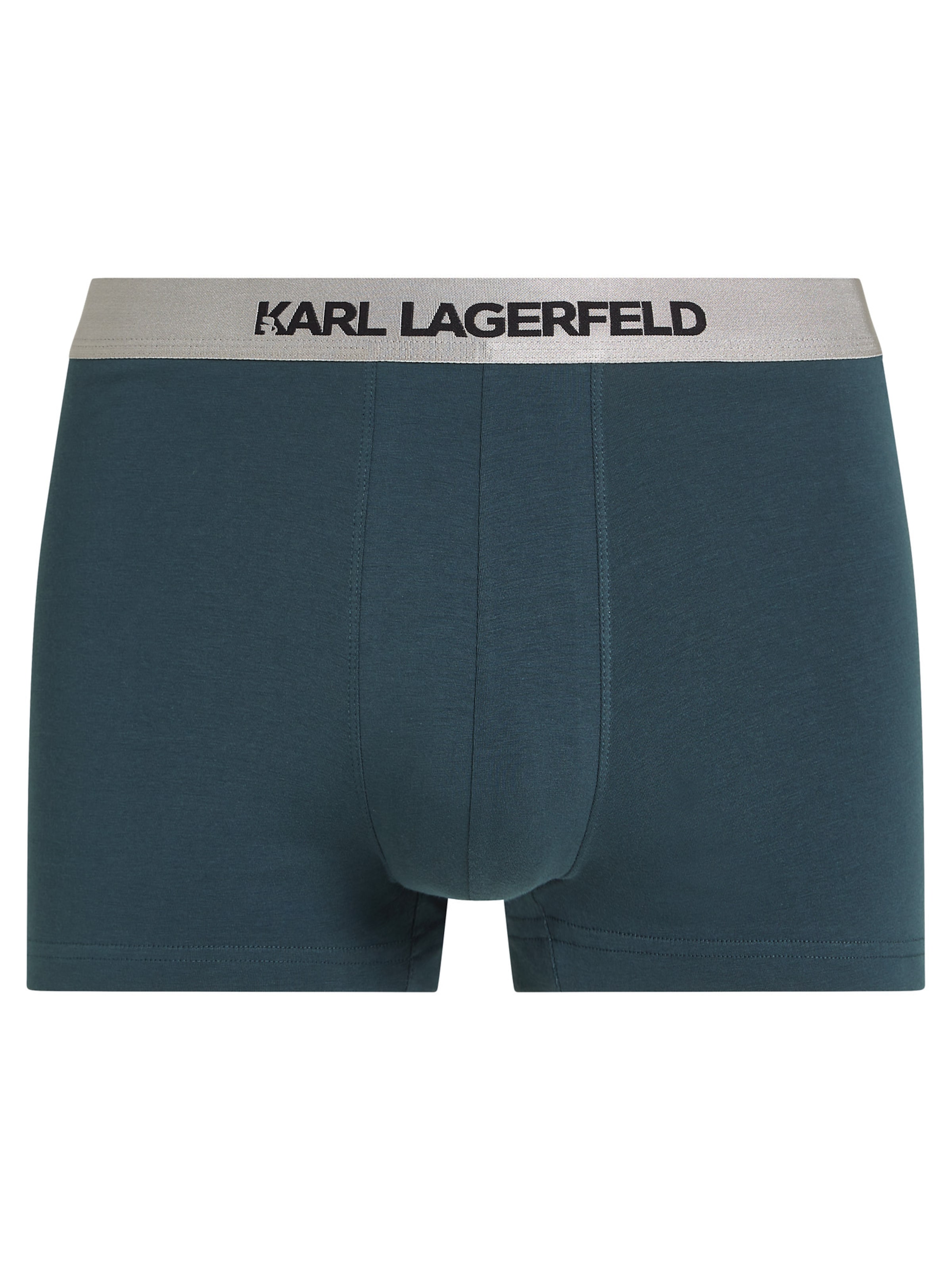 Boxer di Karl Lagerfeld in blu: frontale