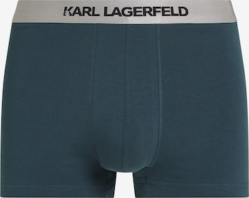 Karl Lagerfeld - Boxers em azul: frente