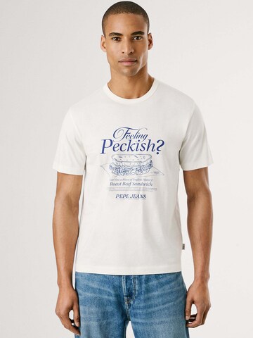 Pepe Jeans Shirt 'Tayler' in White: front